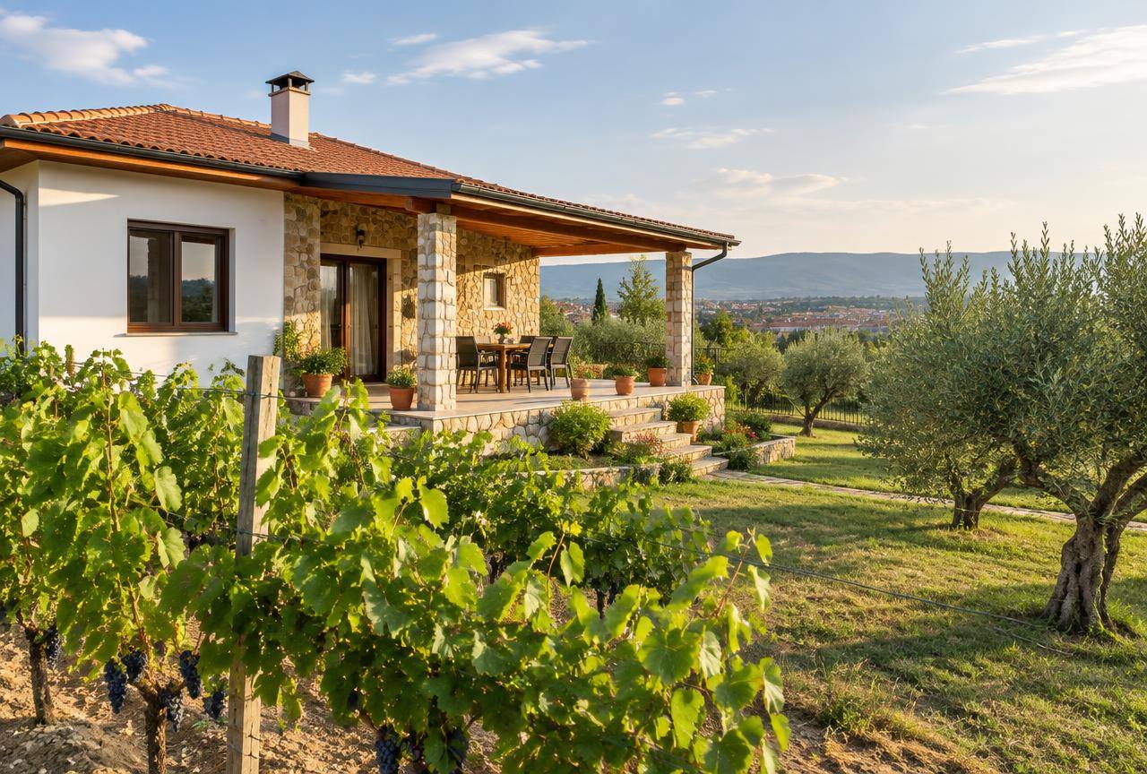 House with a vineyard in Kavadarci