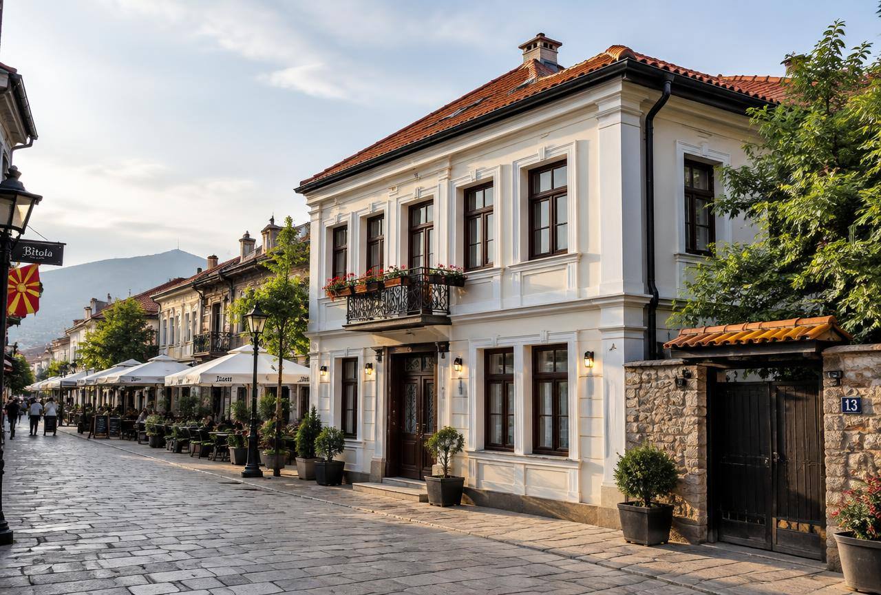 Ανακαινισμένο σπίτι στη Širok Sokak, Μπίτολα